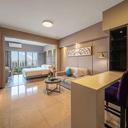 Foshan Poltton International Serviced Apartment-Canton Fair Free Shuttle Bus ภายนอก รูปภาพ