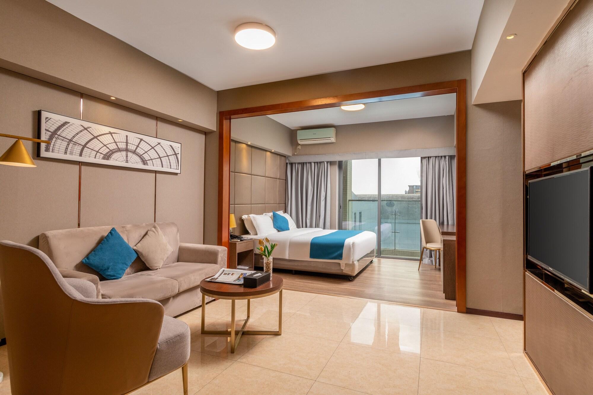 Foshan Poltton International Serviced Apartment-Canton Fair Free Shuttle Bus ภายนอก รูปภาพ