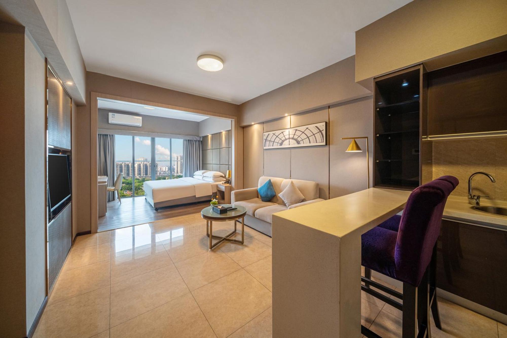 Foshan Poltton International Serviced Apartment-Canton Fair Free Shuttle Bus ภายนอก รูปภาพ