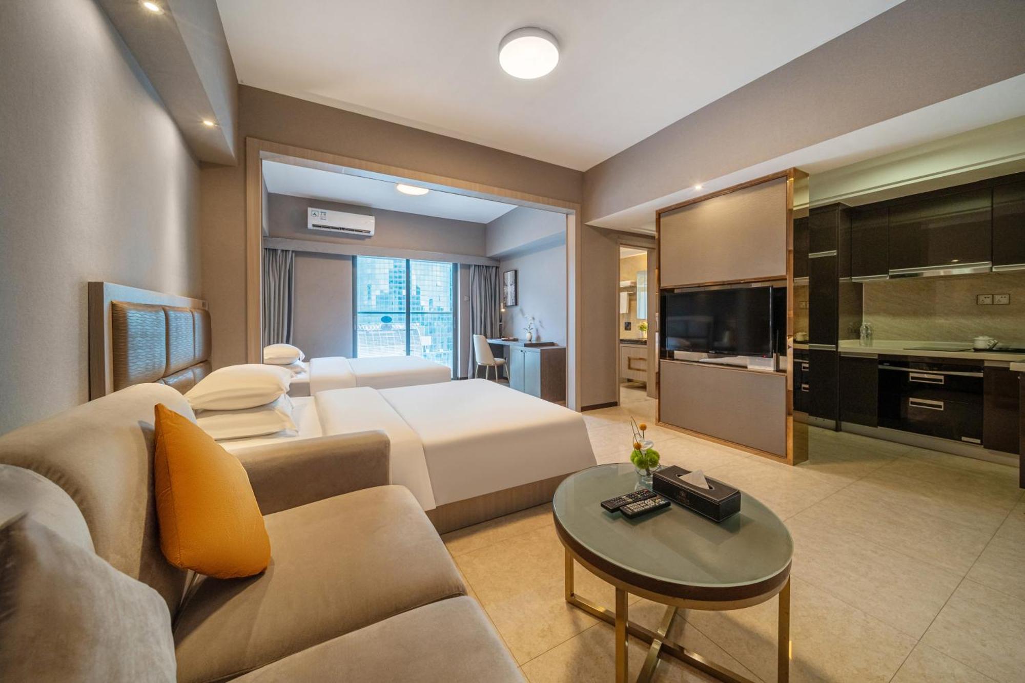 Foshan Poltton International Serviced Apartment-Canton Fair Free Shuttle Bus ภายนอก รูปภาพ