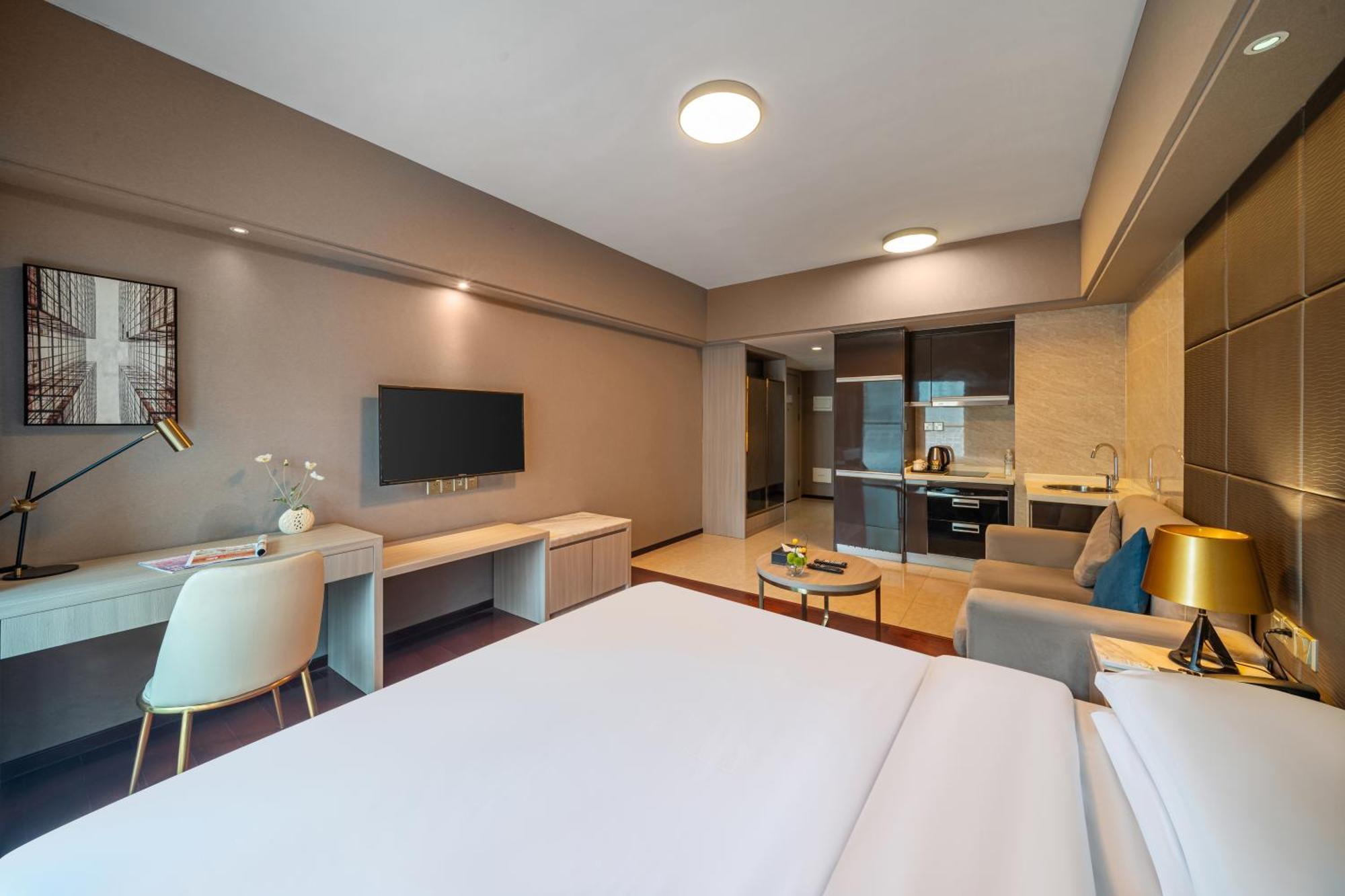 Foshan Poltton International Serviced Apartment-Canton Fair Free Shuttle Bus ภายนอก รูปภาพ