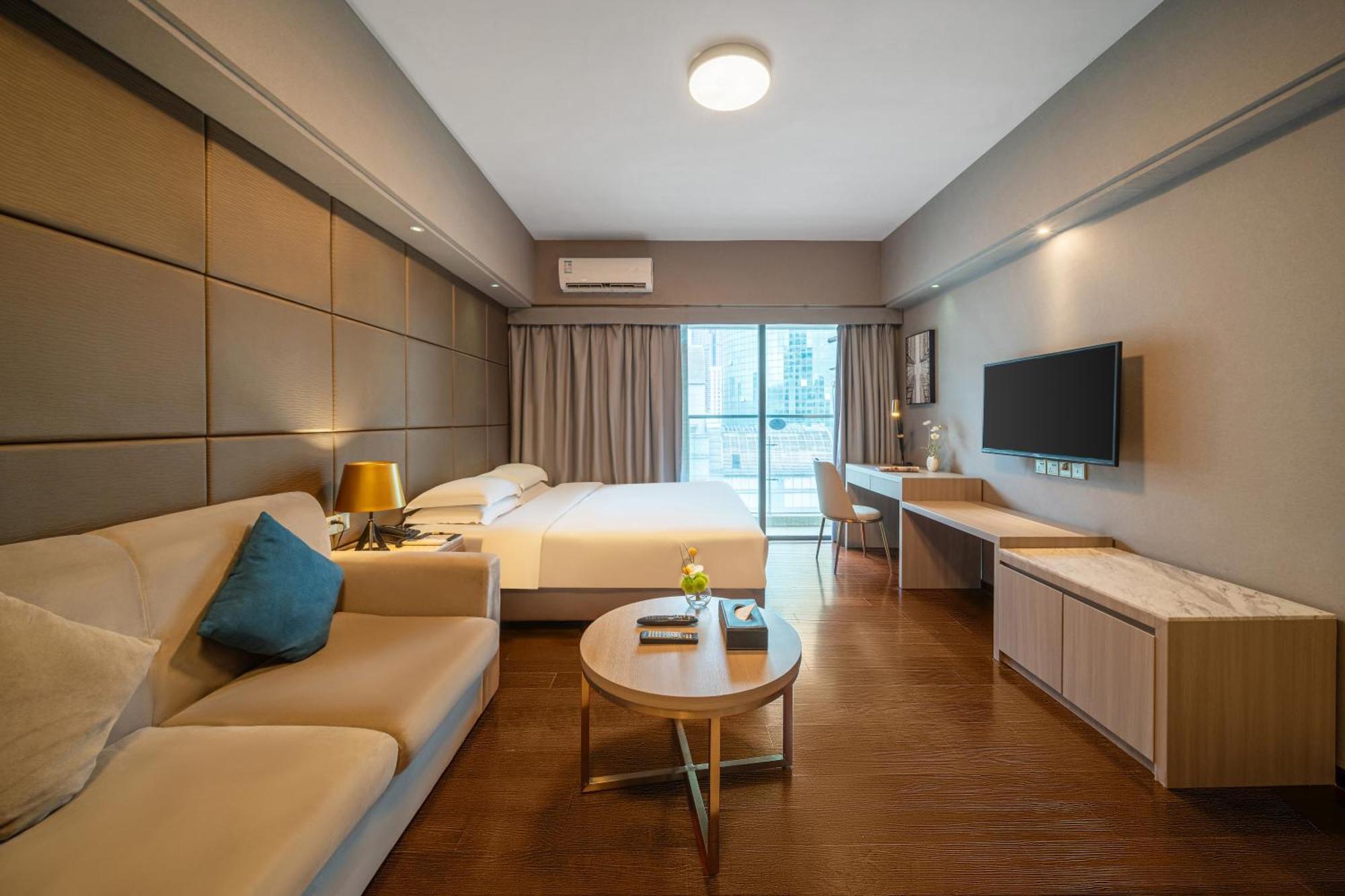 Foshan Poltton International Serviced Apartment-Canton Fair Free Shuttle Bus ภายนอก รูปภาพ