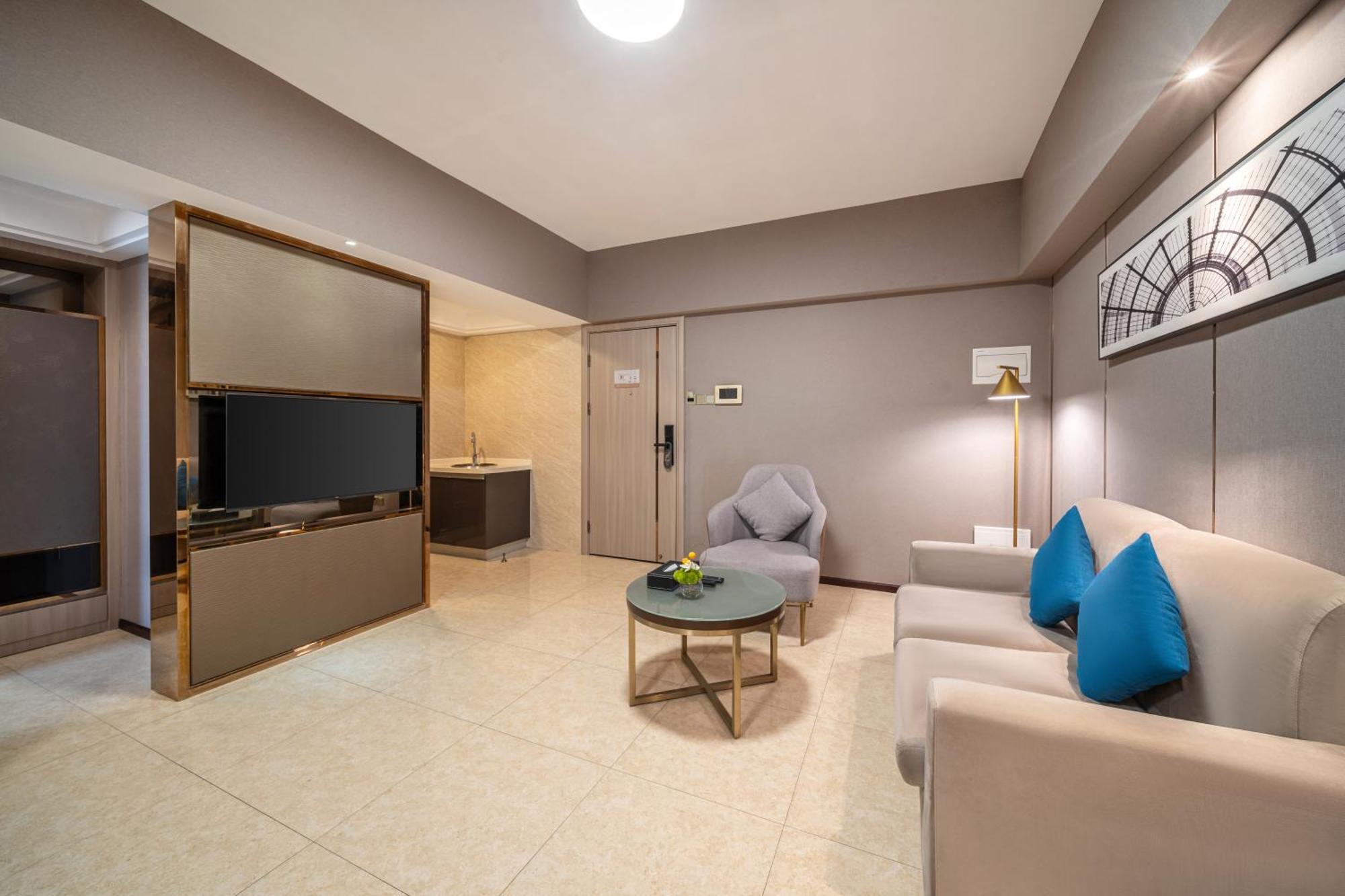 Foshan Poltton International Serviced Apartment-Canton Fair Free Shuttle Bus ภายนอก รูปภาพ