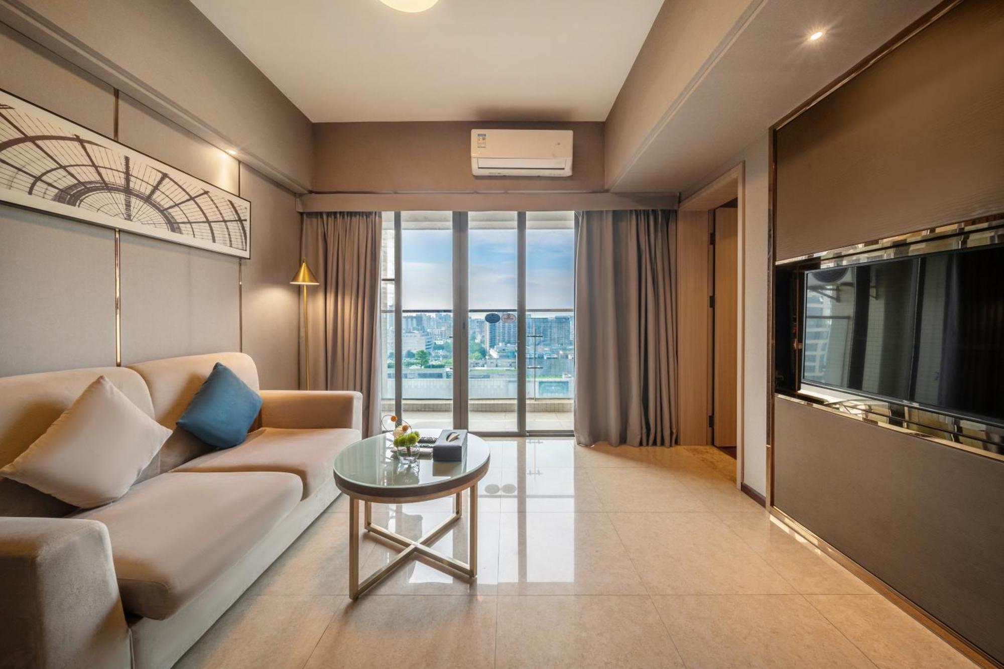 Foshan Poltton International Serviced Apartment-Canton Fair Free Shuttle Bus ภายนอก รูปภาพ